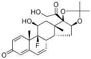 6,7-Dehydro Triamcinolone Acetonide Struktur