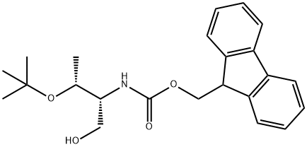 N-[(1R,2R)-2-(1,1-二甲基乙氧基)-1-(羟基甲基)丙基]氨基甲酸 9H-芴-9-甲酯, 189337-28-8, 结构式