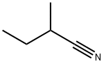 2-甲基丁腈,18936-17-9,结构式