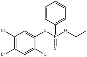 O-(2,5-DICHLORO-4-BROMOPHENYL)O-ETHYLPHENYLPHOSPHONOTHIONATE|