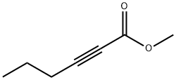 METHYL 2-HEXYNOATE Structure