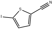 5-碘-2-噻吩甲腈,18945-81-8,结构式