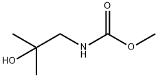 CarbaMic acid, (2-hydroxy-2-Methylpropyl)-, Methyl ester Struktur