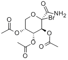 C-(2,3,4-TRI-O-ACETYL-1-BROMO-1-DEOXY-ALPHA-D-ARABINOPYRANOSYL) FORMAMIDE Structure