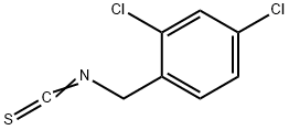 イソチオシアン酸2,4-ジクロロベンジル 化学構造式