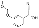 (R)-3-METHOXYMETHOXY-MANDELONITRILE Structure