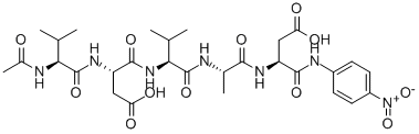 AC-VAL-ASP-VAL-ALA-ASP-PNA,189684-53-5,结构式