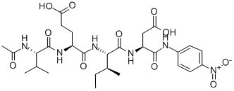 AC-VAL-GLU-ILE-ASP-PNA 结构式