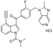 ABT-491 塩酸塩 化学構造式