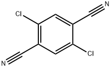 2,5-ジクロロテレフタロニトリル 化学構造式