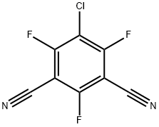 5-Chloro-2,4,6-trifluoroisophthalonitrile Struktur