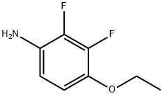 Benzenamine, 4-ethoxy-2,3-difluoro- (9CI) 结构式