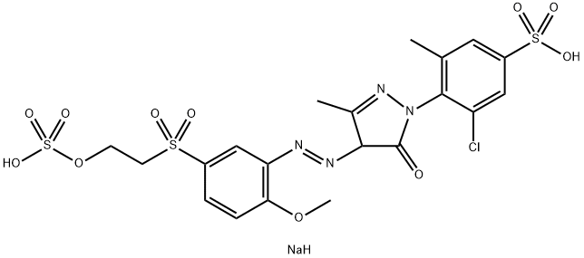 活性黄14, 18976-74-4, 结构式