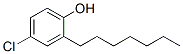4-chloro-2-heptylphenol Structure