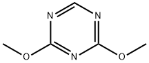 2,4-ジメトキシ-1,3,5-トリアジン 化学構造式
