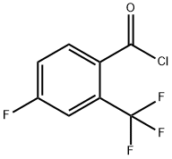 4-FLUORO-2-(TRIFLUOROMETHYL)BENZOYL CHLORIDE Structure