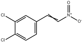 TRANS-3,4-ジクロロ-Β-ニトロスチレン 化学構造式