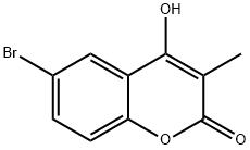 2H-1-Benzopyran-2-one, 6-broMo-4-hydroxy-3-Methyl-|