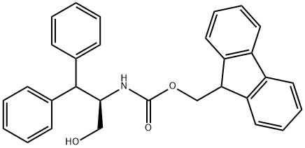 N-(9-芴甲氧羰基)-Β-苯基-D-苯丙氨醇, 189937-45-9, 结构式