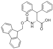 FMOC-D-3,3-DIPHENYLALANINE 结构式