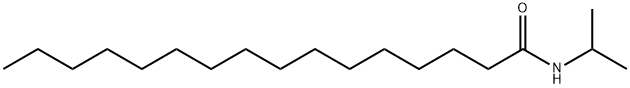 パルミトイルイソプロピルアミド 化学構造式
