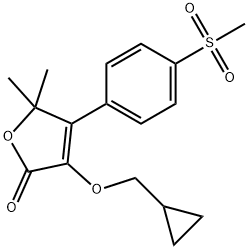 フィロコキシブ 化学構造式