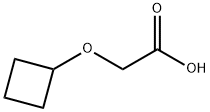 2-cyclobutoxyacetic acid Struktur