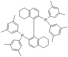 (R)-(+)-2,2'-二(二-3,5-二甲基苯基膦)-5,5',6,6',7,7',8,,190003-81-7,结构式