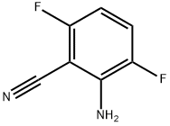 2-氨基-3,6-二氟苯腈, 190011-81-5, 结构式