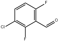 3-クロロ-2,6-ジフルオロベンズアルデヒド 塩化物 化学構造式