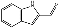 インドール-2-カルボキシアルデヒド 化学構造式