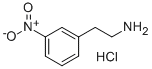 3-NITROPHENETHYLAMINE HYDROCHLORIDE Structure