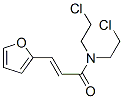 N,N-Bis(2-chloroethyl)-2-furanacrylamide|
