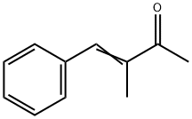 4-フェニル-3-メチル-3-ブテン-2-オン 化学構造式