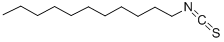 UNDECYL ISOTHIOCYANATE Structure