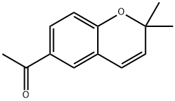 2,2-Dimethyl-6-acetyl-2H-1-benzopyran Struktur