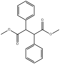 2,3-Diphenylbutanedioic acid dimethyl ester Struktur