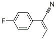 Benzeneacetonitrile, alpha-ethylidene-4-fluoro-, (E)- (9CI) Structure