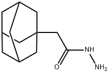 金刚烷-1-基-乙酰肼 结构式