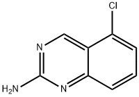 2-Amino-5-chloroquinazoline Struktur