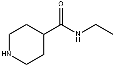 N-乙基哌啶-4-甲酰胺, 1903-65-7, 结构式