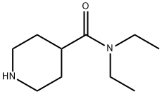 N,N-二乙基哌啶-4-甲酰胺 HNO3 0.25H2O 结构式