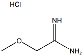 2-METHOXYACETAMIDINE HYDROCHLORIDE Structure