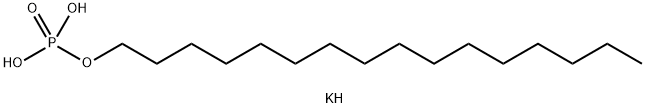 1-十六烷醇二氢磷酸单钾盐,19035-79-1,结构式