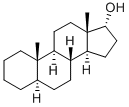 5α-アンドロスタン-17α-オール 化学構造式