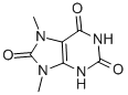7,9-dihydro-7,9-dimethyl-1H-purine-2,6,8(3H)-trione Struktur