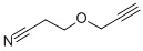 3-(PROP-2-YNYLOXY)PROPANENITRILE,1904-22-9,结构式