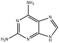 2,6-Diaminopurine Structure