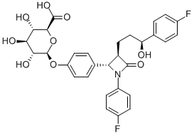 EZETIMIBE PHENOXY GLUCURONIDE Structure