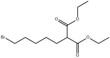 (5-BROMOPENTYL)MALONIC ACID DIETHYL ESTER Struktur